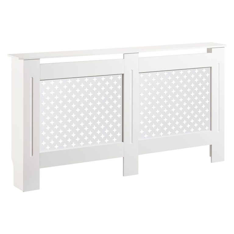 Terpo Bela MDF maska za radiator 152 × 19 × 82 cm