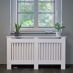 Terpo Bela MDF maska za radiator 172 × 19 × 82 cm