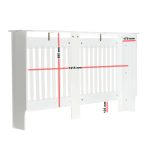 Terpo Bela MDF maska za radiator 172 × 19 × 82 cm