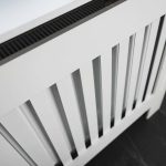 Terpo Bela MDF maska za radiator 172 × 19 × 82 cm