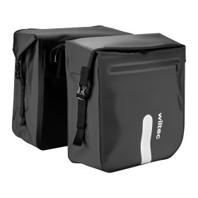 Terpo Dvojna torba za prtljažnik 37 x 16 x 51 cm, 46 l – vodoodporna, s stranskimi žepi