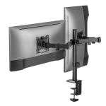 Terpo Dvojno namizno držalo za monitorje do 32 palcev, VESA 75/100 – model 65452