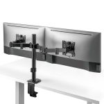 Terpo Dvojno namizno držalo za monitorje do 32 palcev, VESA 75/100 – model 65452