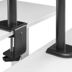 Terpo Dvojno namizno držalo za monitorje do 32 palcev, VESA 75/100 – model 65452