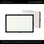 Terpo LED panel GlamLuxer M – brezstopenjsko zatemnjevanje 3200–5600 K, z namiznim stojalom in difuzorjem
