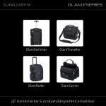 Terpo LED panel GlamLuxer M – brezstopenjsko zatemnjevanje 3200–5600 K, z namiznim stojalom in difuzorjem
