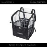 Terpo Kozmetična torbica GlamSetter S 175 x 165 x 230 mm – prozoren organizator za ličila