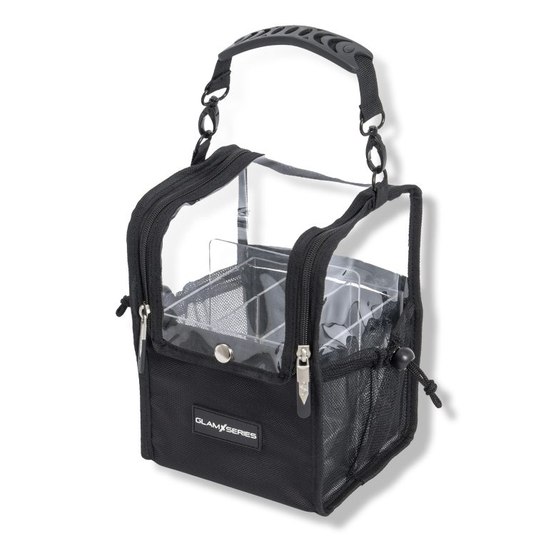 Terpo Kozmetična torbica GlamSetter S 175 x 165 x 230 mm – prozoren organizator za ličila