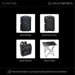 Terpo Držalo za čopiče GlamTube 23,5 x 11,5 cm – dvodelni organizator tudi za svinčnike, očala in nakit