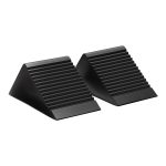 Terpo Gumijasta zagozda za kolesa 129 x 77 x 60 mm – komplet 2 kosov, 2 t na par, za prikolice, avtodome in avtomobile