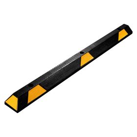 Terpo Gumijasti omejevalnik za parkiranje 165 x 15 x 10 cm – z rumenimi odsevnimi trakovi, za garažo