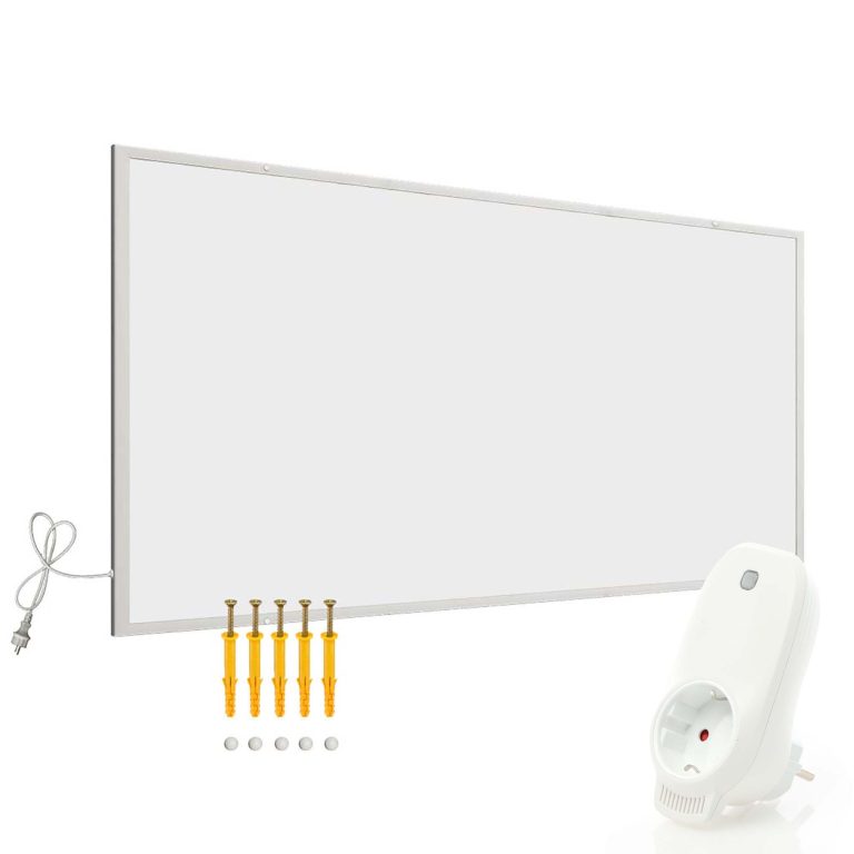 Terpo Infrardeči grelni panel 700 W z Wi‑Fi termostatom, 1220 × 770 × 15 mm