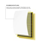 Terpo Infrardeči grelni panel 850 W, 1220 × 770 × 15 mm, stenska montaža
