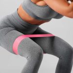 Terpo Komplet 3 fitnes trakov s tremi stopnjami upora – 100 % lateks, obročasti trakovi za različne vaje