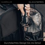 Terpo Kozmetični kovček GlamRoller z vozičkom in 4 vložki – s predalom za toplotno zaščito