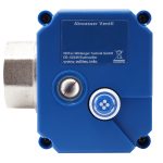 Terpo Krogelni ventil za odpadno vodo Ø 25 mm (1") – 12 V z zasilnim odklepom, za avtodom in prikolico