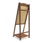 Terpo Leseni dvostranski reklamni stojalo s kredno tablo 42 × 112 cm