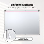 Terpo Magnetna bela tabla 60 × 90 cm z 12 magneti