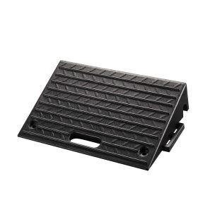 Terpo Modularna gumijasta rampa za robnik, 500 × 315 × 107 mm, nosilnost 50000 kg, guma