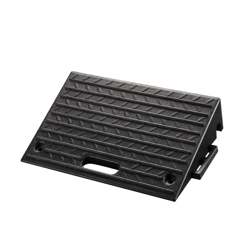 Terpo Modularna gumijasta rampa za robnik, 500 × 315 × 107 mm, nosilnost 50000 kg, guma