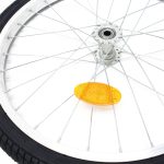 Terpo Nadomestno kolo za prikolico za psa za kolo 47-406 (20 x 1,75") – z zračnico in Schraderjevim ventilom
