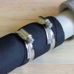 Terpo Polžasta cevna objemka W1, objem 20–32 mm, širina 12 mm