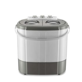 Terpo Pralni stroj za kampiranje 230 W 60 x 36 x 60 cm – mini pralni stroj do 3 kg, centrifuga 2 kg