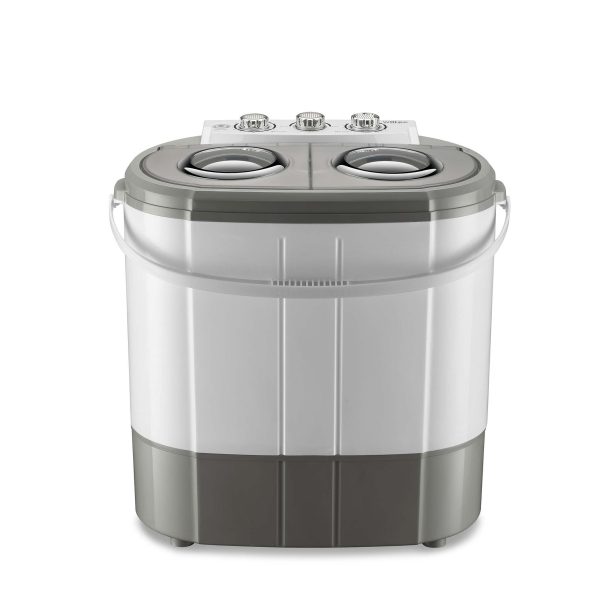Terpo Pralni stroj za kampiranje 230 W 60 x 36 x 60 cm – mini pralni stroj do 3 kg, centrifuga 2 kg