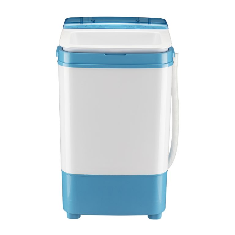 Terpo Pralni stroj za kampiranje do 6 kg, 280 W – mini pralni stroj 37 x 38 x 66 cm s centrifugo in časovnikom