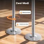 Terpo Profesionalna drog za pole dance Ø 45 mm – nastavljiva višina 2,31–2,74 m, jeklena, montaža brez vrtanja