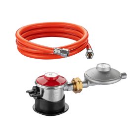 Terpo Regulator plinskega tlaka za Španijo z adapterjem, 700 mbar – 1,5 m plinska cev, za večje naprave