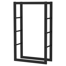 Terpo Samostoječe kovinsko stojalo za drva 100 × 25 × 60 cm, do 150 kg