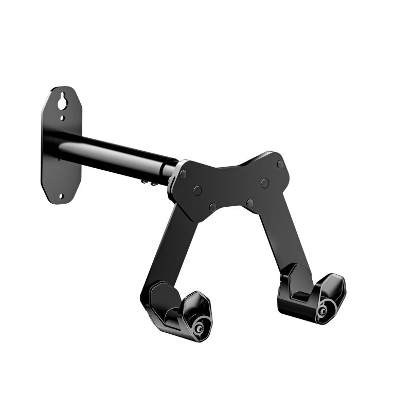 Terpo Stensko držalo za kolo 39,8 x 16,7 x 32,6–42,6 cm do 25 kg – univerzalno, za cev Ø 55 mm, z nastavitvijo kota 45°