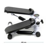 Terpo Stepper 41 x 30 x 18 cm z računalnikom – domači trenažer za noge in zadnjico, mini stepper z vzmetnimi trakovi