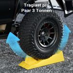Terpo Stopničaste zagozde, par 40/70/100 mm z zaustavitvijo – 3 t, za izravnavo avtodoma in prikolice