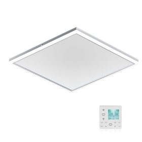 Terpo Stropni infrardeči grelni panel z LED, 410 W, 655 × 630 × 35 mm
