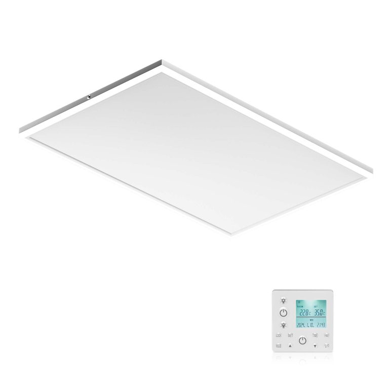 Terpo Stropni infrardeči grelni panel z LED, 708 W, 1080 × 630 × 35 mm