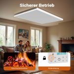 Terpo Stropni infrardeči grelni panel z LED, 708 W, 1080 × 630 × 35 mm