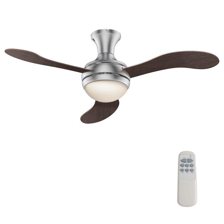 Terpo Stropni ventilator s svetilko, Ø 130 cm, 3 lopatice