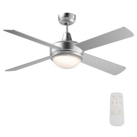 Terpo Stropni ventilator s svetilko, Ø 130 cm, 4 lopatice