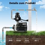 Terpo Tlačno stikalo EPC-2 s kablom, 220–240 V, do 10 bar