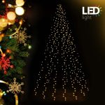 Terpo Toplo bela LED girlanda za božično drevo, 192 LED, 6 × 2 m