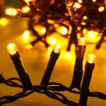 Terpo Toplo bela LED girlanda za božično drevo, 192 LED, 6 × 2 m