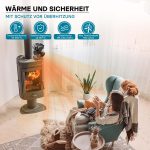Terpo Toplotno gnani ventilator za peč s 3 lopaticami, 70–350 °C