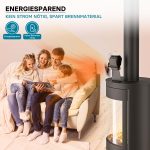 Terpo Toplotno gnani ventilator za peč z 2 lopaticama, 70–350 °C