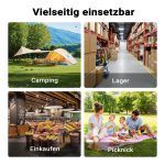 Terpo Tovorna prikolica za kolo 1460 x 880 x 590 mm do 65 kg – z zaščitnim okvirjem za kolo, zložljiv ogel in hitra sklopka