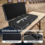 Terpo Vodoodporen kovček za orožje in lok 119 x 53 x 21 cm – za lokostrelstvo in puške
