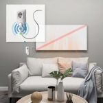 Terpo Wi‑Fi termostat za infrardeči grelni panel, 110 × 56 × 78 mm