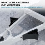 Terpo Zagozde za kolesa prikolice (2 kosa) do 1,6 t – 220 x 90 x 110 mm, z 2 držaloma in vijaki