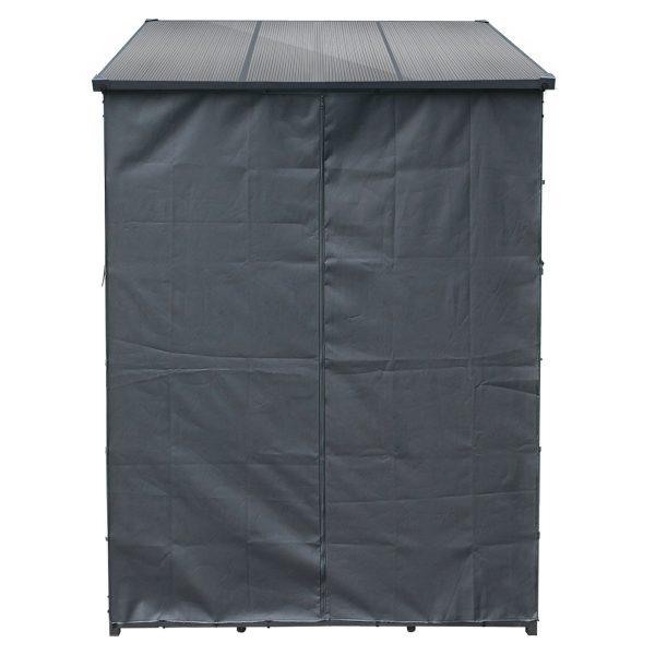 Terpo Zaščitna prevleka S za stojalo za drva 138 × 137 cm